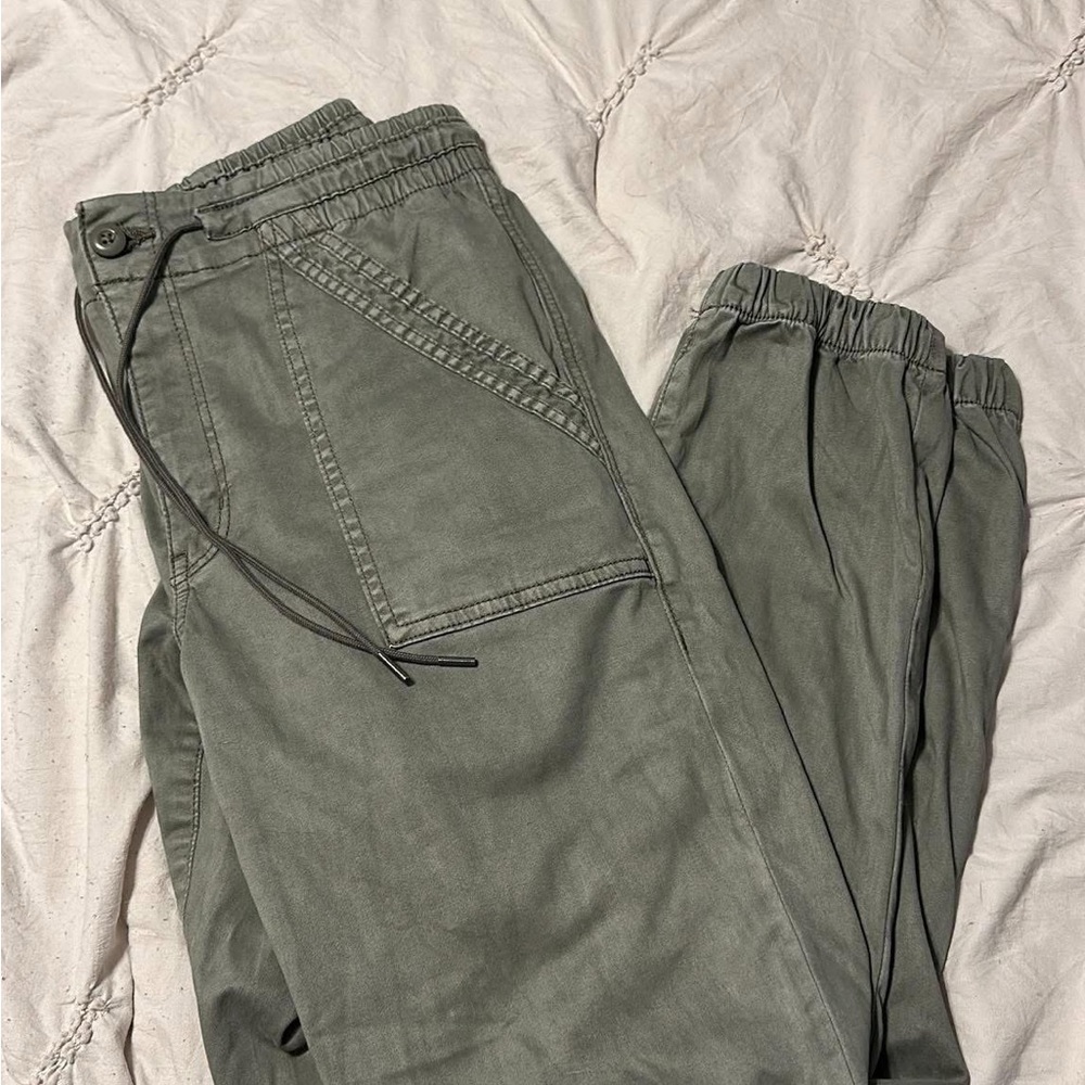AE Olive Green Jogger Pants
